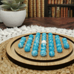 Cherry Abstract w/ Turquoise