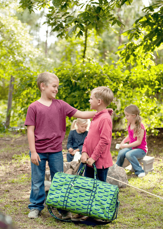 Personalized Boys Duffel Bag with Embroidered Name or Monogram - Image 6
