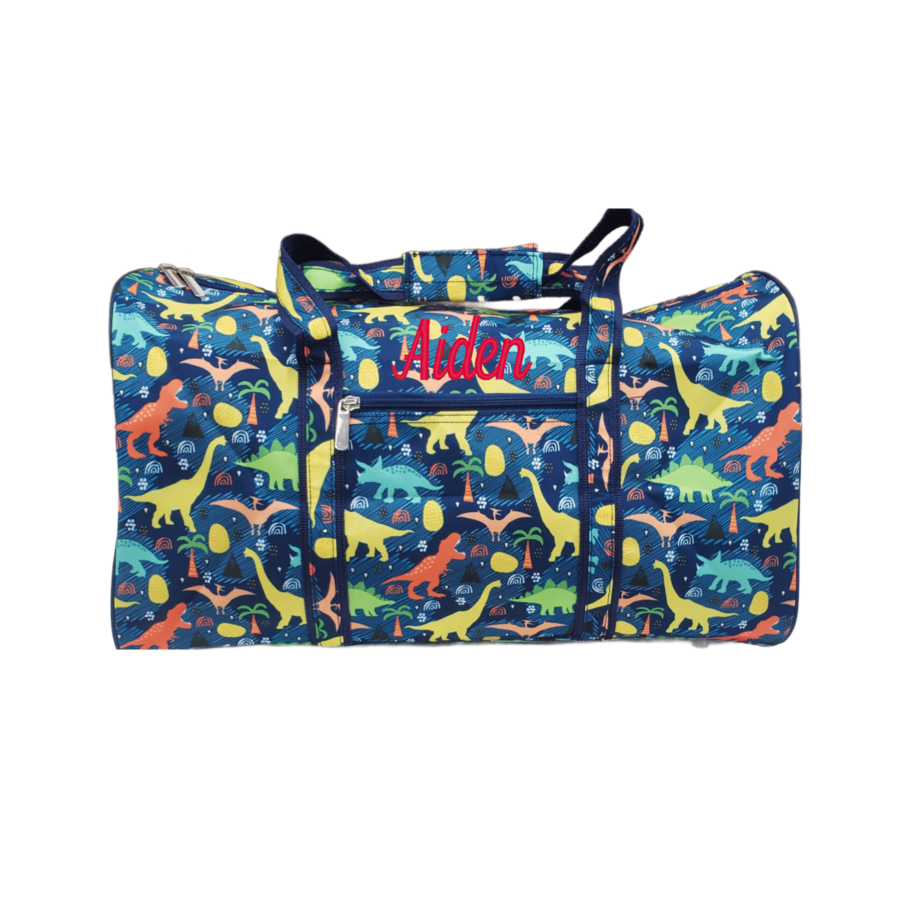 Personalized Kids Fun Duffel Bag with Embroidered Name or Monogram - Image 6